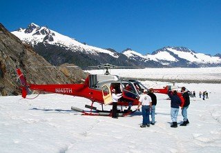 Photo of SCENIC LANDING ON THE MENDENHALL GLACIER